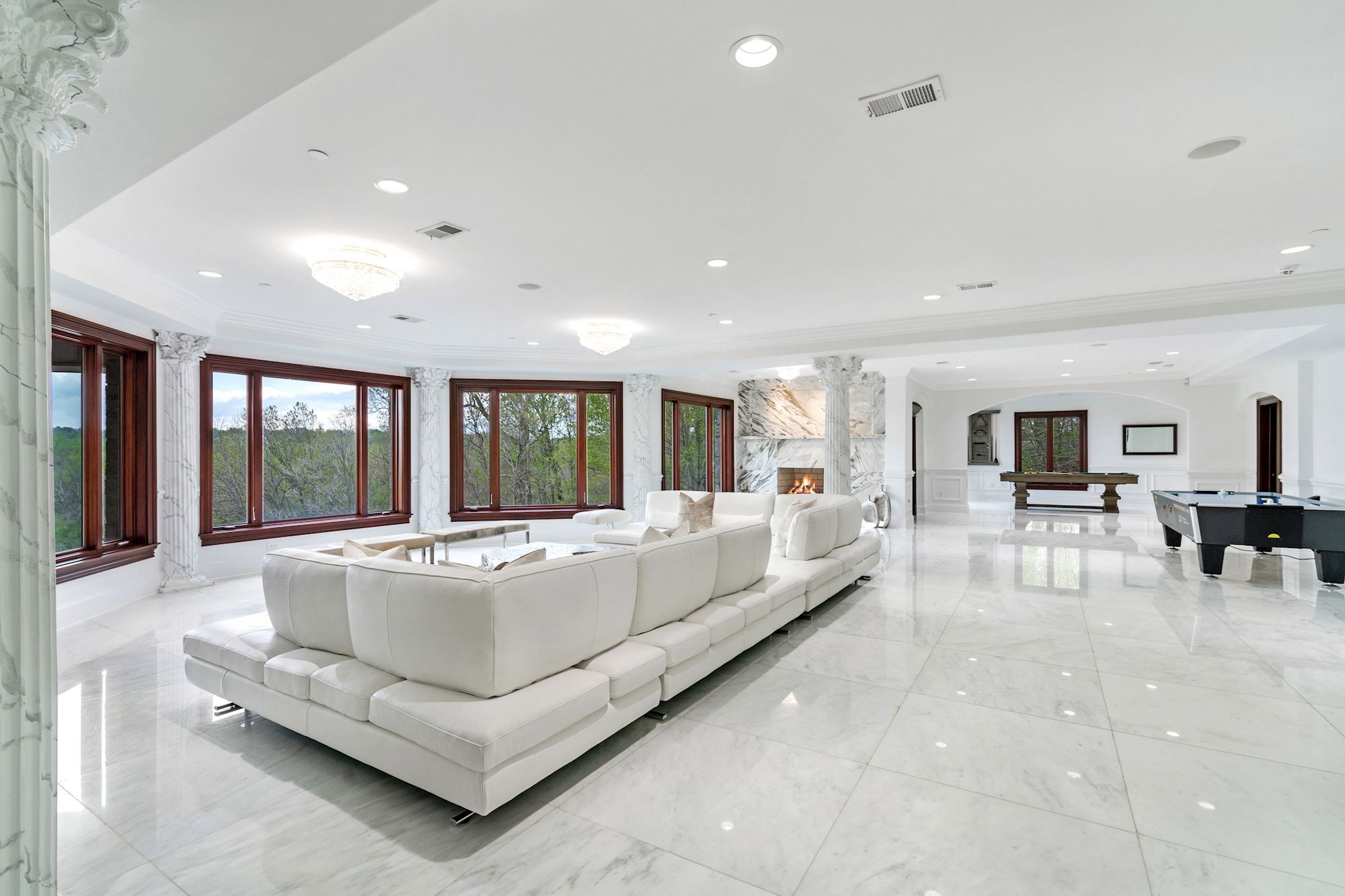 The ballroom.