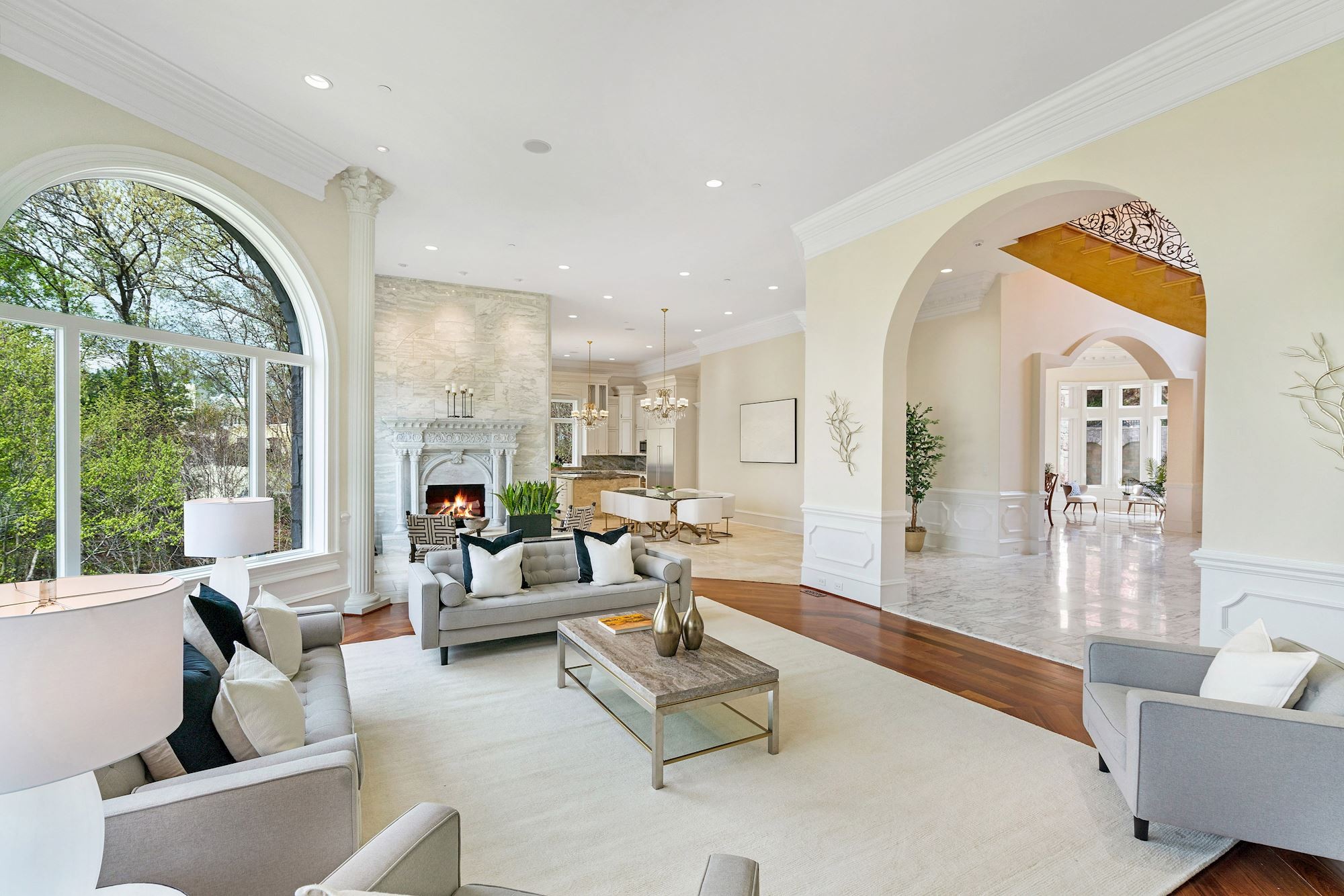 The family room.