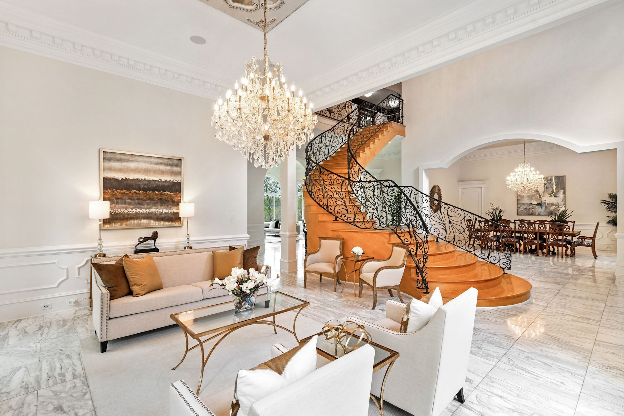 The formal living room.