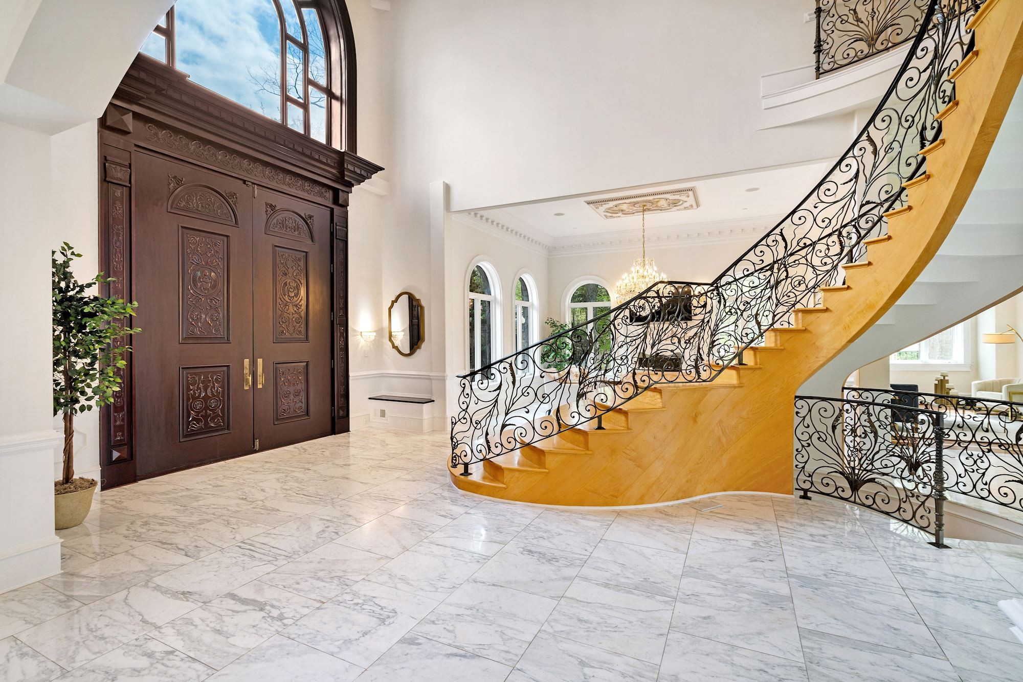 The foyer.
