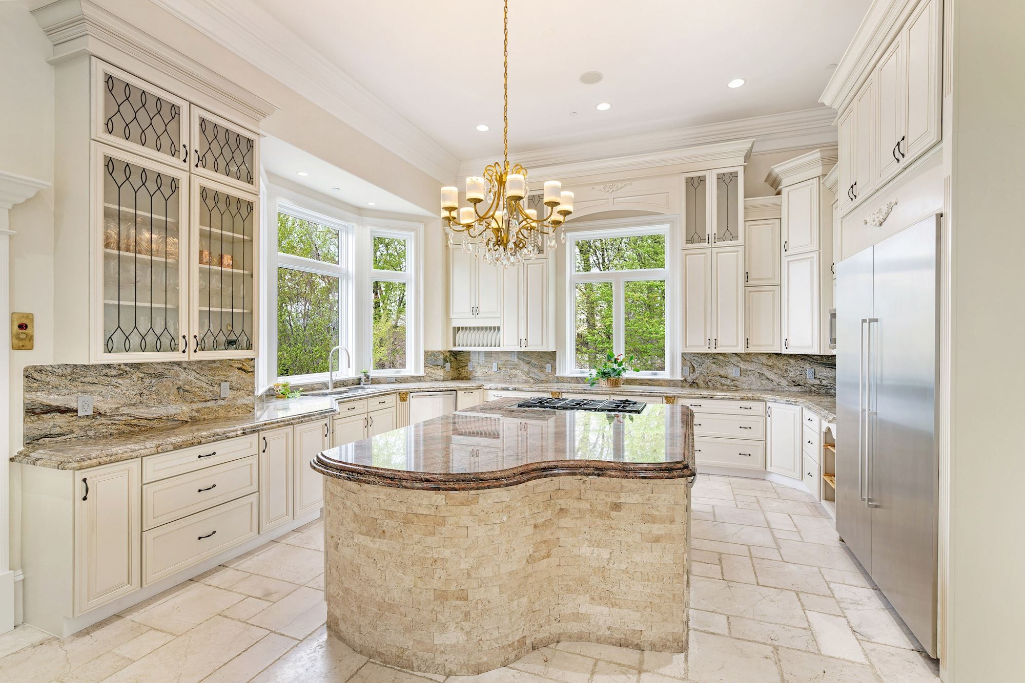 The kitchen.